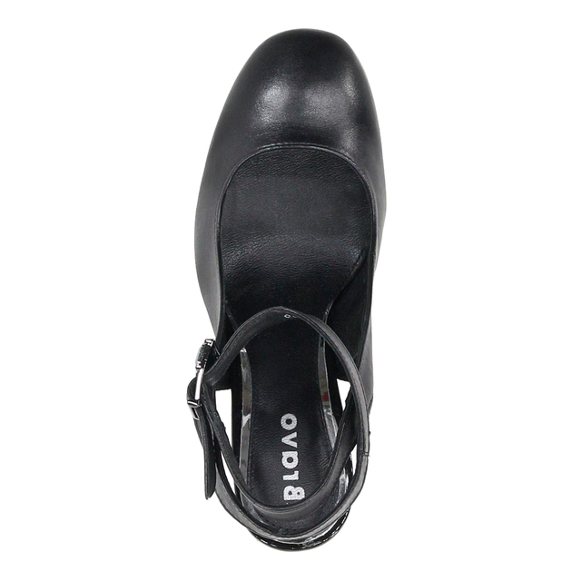 картинка Туфли летние женские Черные 714286 от магазина Sun-place
