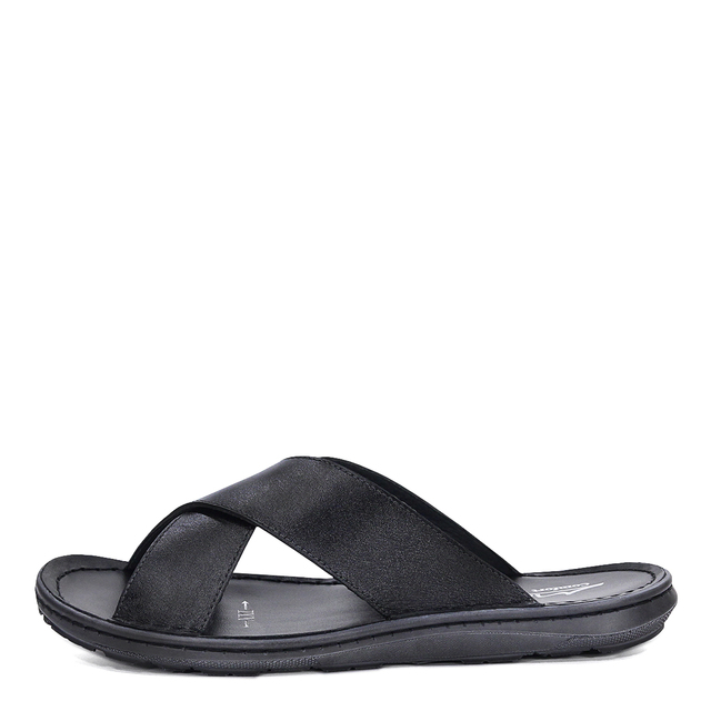 картинка Туфли мужские открытые Черные 24654Б от магазина Sun-place